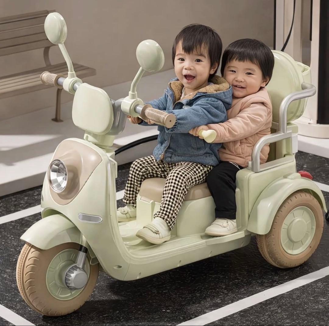 幼児用レトロスタイル三輪車
