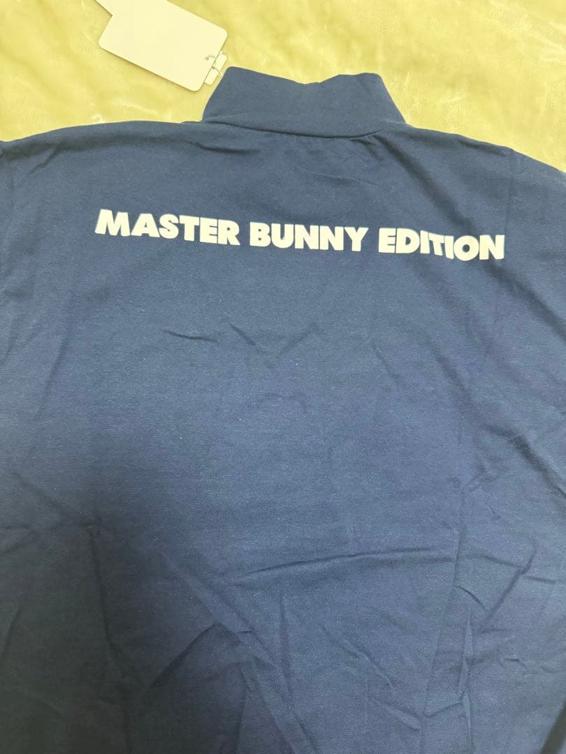 MASTER BUNNY EDITION ゴルフ 新品 半袖 紺色