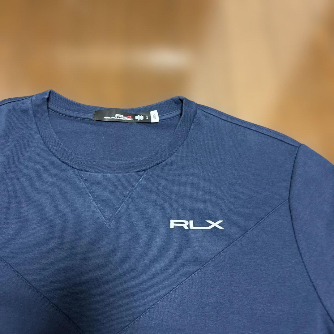 RLX トレーナー Lサイズ ネイビー　ラルフローレン