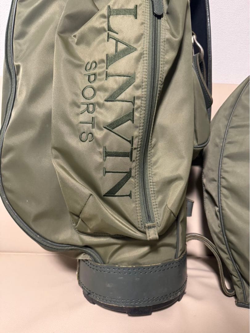 【送料込み】廃盤希少品　ランバン　LANVIN ゴルフバッグ　激レア
