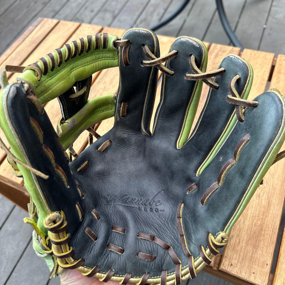 Wilson A2000 軟式グローブ 黒/緑