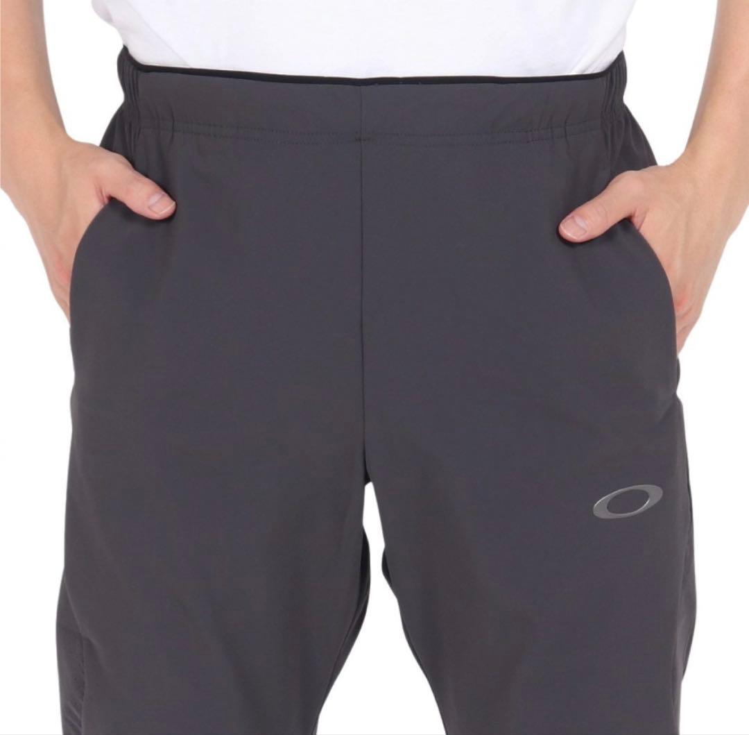 新品　オークリー　メンズ　ゴルフ　ストレッチ　テーパードパンツ　ダークグレー3L