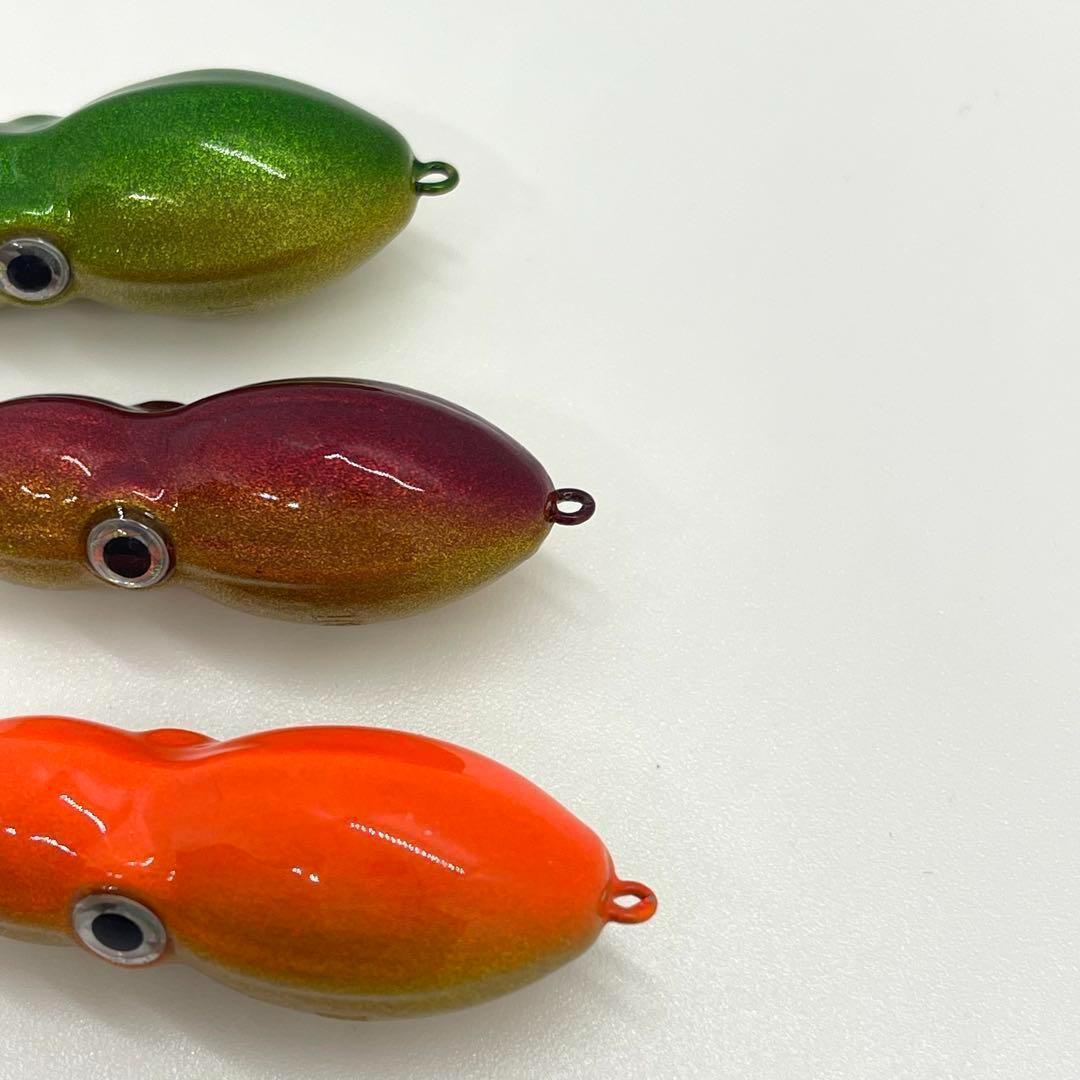 タングステン 100g 3個 ミドキン アカキン オレンジ オモック タイラバ