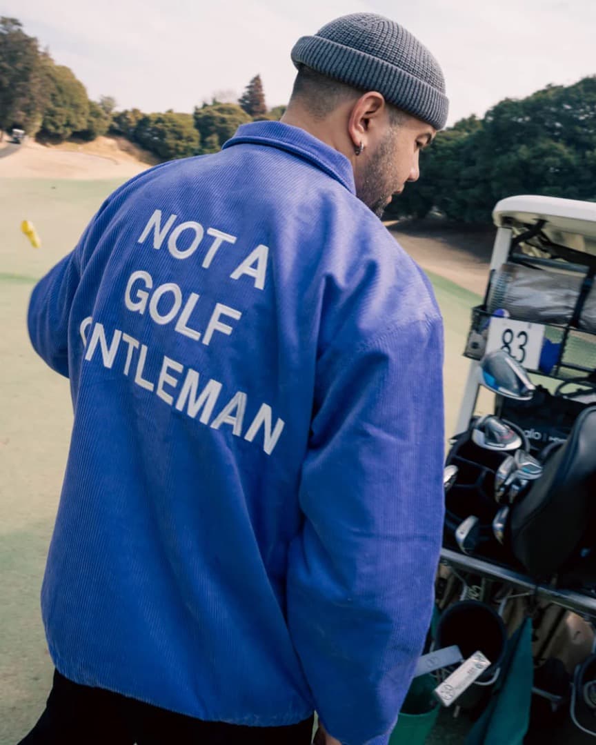 メンズウェア Captains Helm Golf CORDUROY COACH JACKET