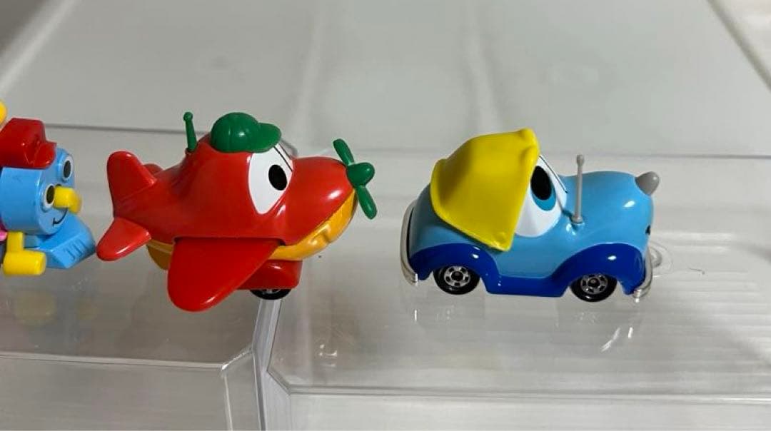 ディズニーミニカー、スージー、ペドロ、ケーシージュニアのセット