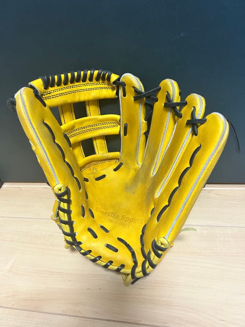 値下げ中…ゴリラスポーツ　GSグローブ　硬式外野　ヘラクレス　即使用可　おまけ付