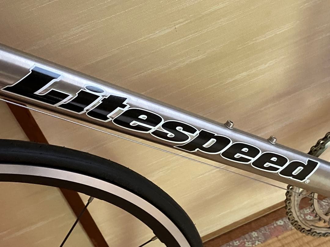 Litespeed タスカニー　チタンフレームロードバイク