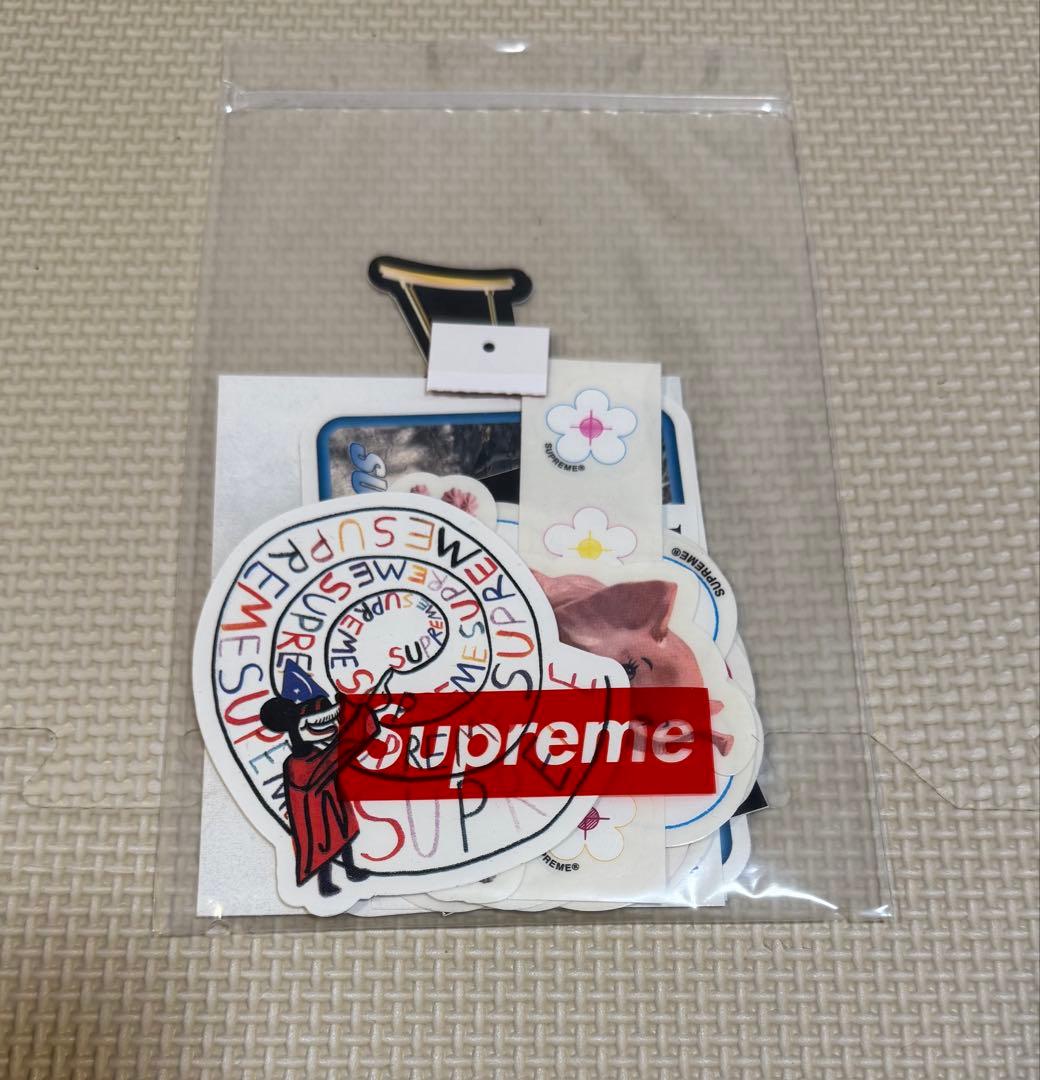 17ss supreme ステッカーセット　sade mickey flower