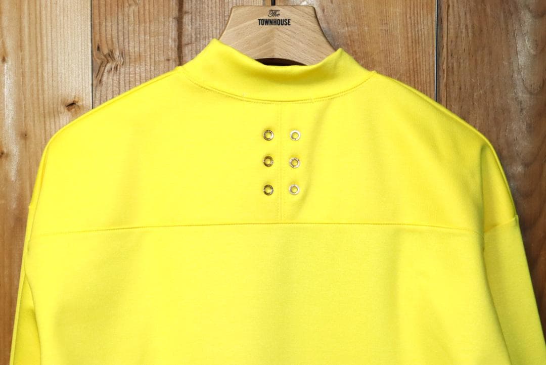 新品 Russeluno バギーカート モックネック 長袖シャツ (4/M)　Ⓗ