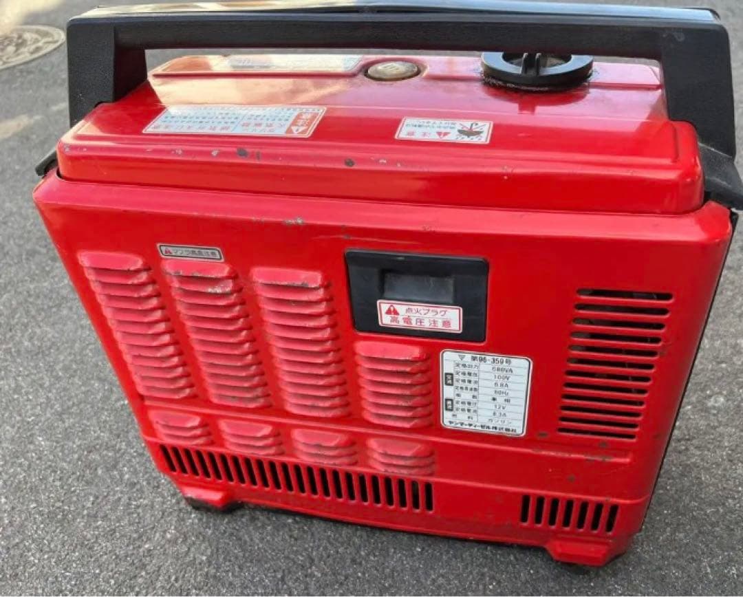 メンテナンス YANMAR GENERATOR YSG750