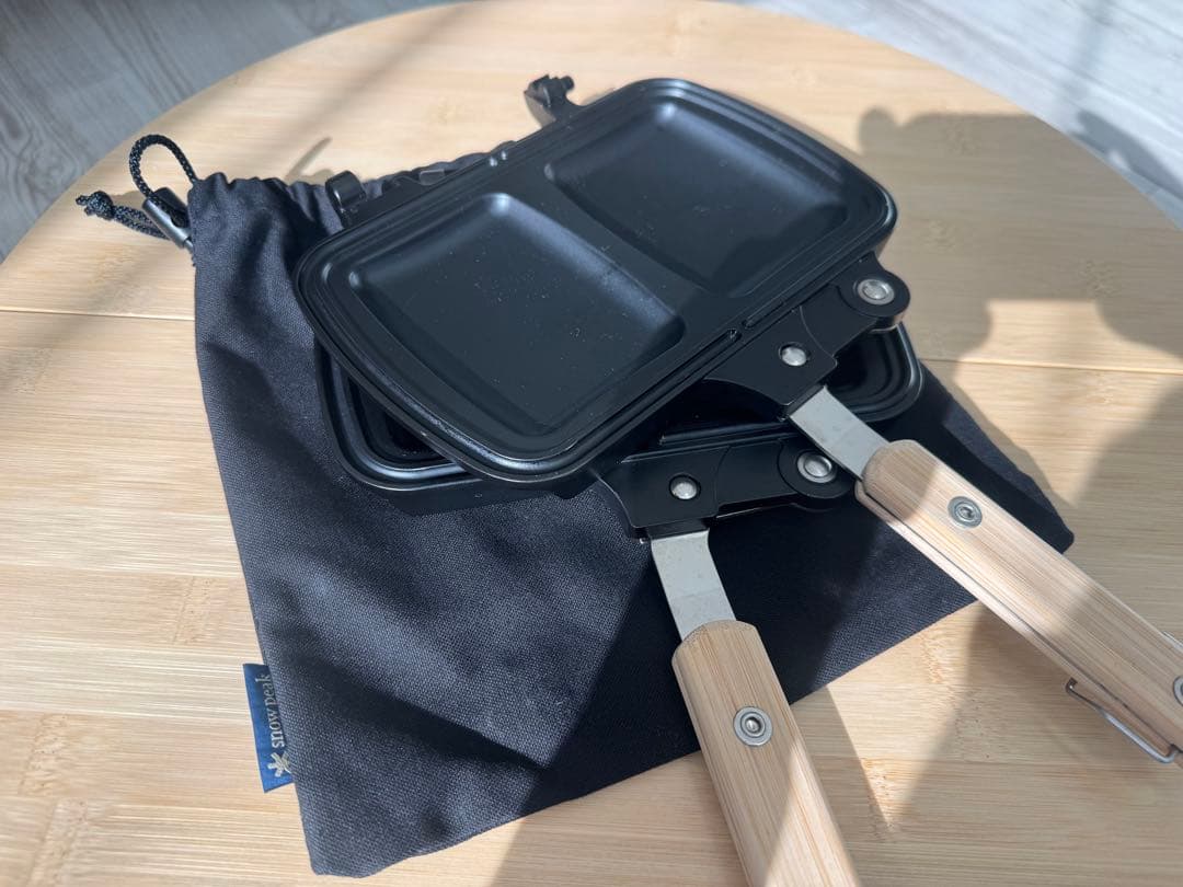 スノーピーク　ホットサンドメーカー　トラメジーノ　ブラック　非売品
