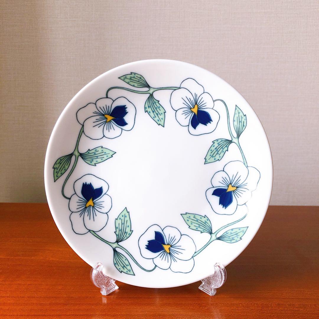 ②　sylvia(シルヴィア・シルビア)　ケーキ皿17.5cm