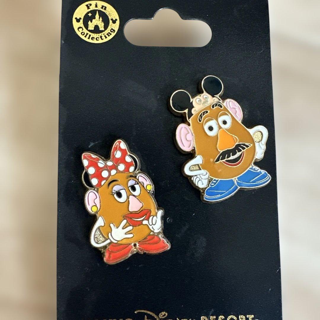 ディズニー　トイストーリー　ミッキー　ピンバッジ