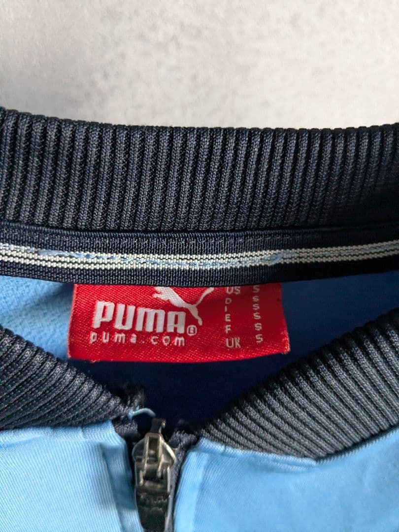 マンチェスターシティ　PUMA　プーマ　トラックジャケット　ジャージ　ブルー