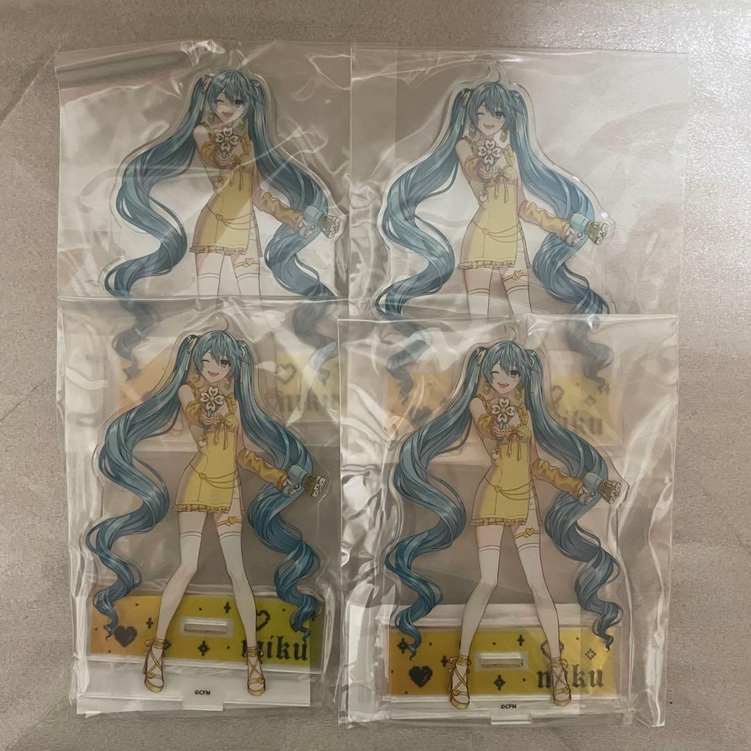 【バラ売り可】初音ミク アクリルスタンド 4点 楽天コレクション