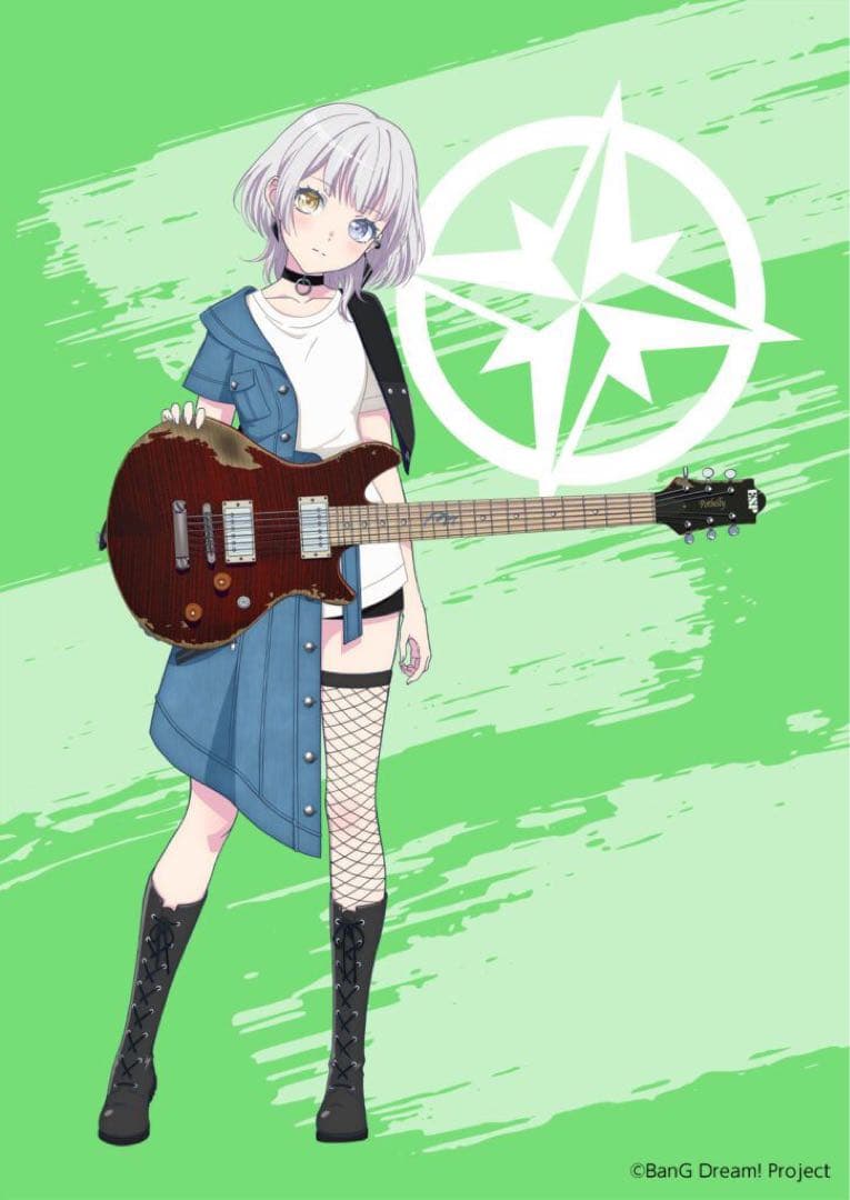 BanG Dream！ POTBELLY FM Rana 要 楽奈 エレキギター