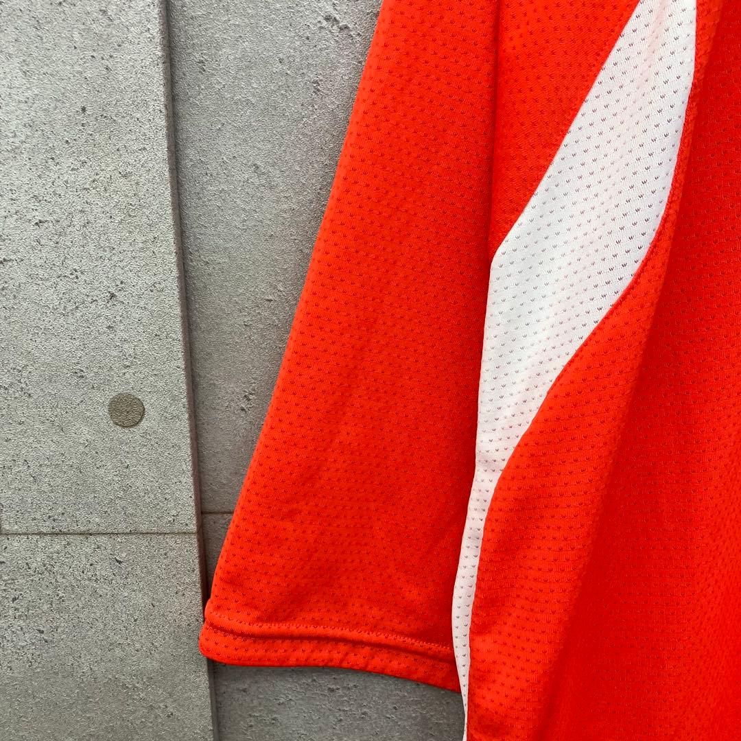 DESCENTE デサント メッシュTシャツ サイズ5L オレンジ