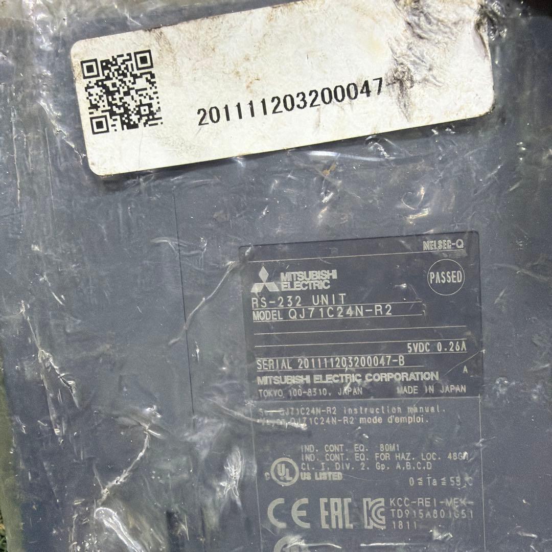 QJ71C24N-R2 Unit RS232 未使用　三菱電機