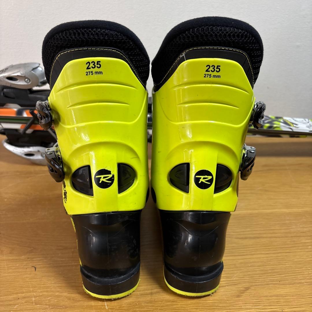 ジュニアスキーセット　kissmark Rossignol 23-23.5cm