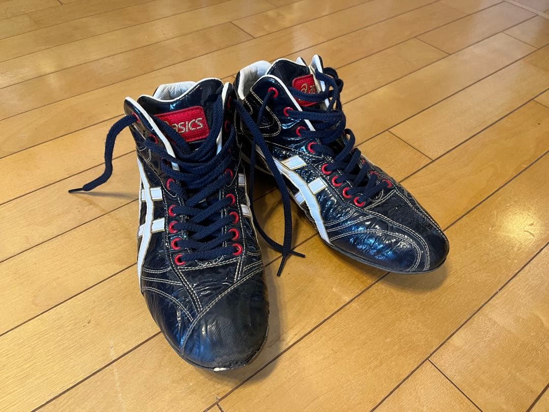ASICS アシックス 27.5オーダースパイク ネイビー/ホワイト/レッド