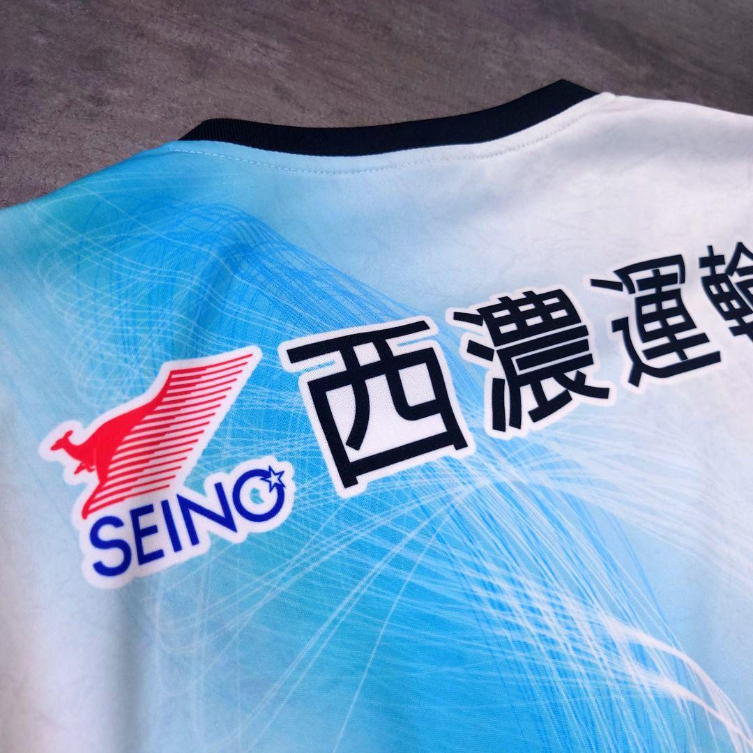 極美品 FC岐阜 ユニフォーム 2022 アウェイ 背番号無し ホワイト