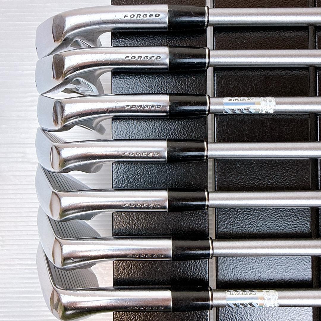 SRIXON　ZX5 MkⅡ　アイアンセット　7本　純正ディアマナS／スリクソン