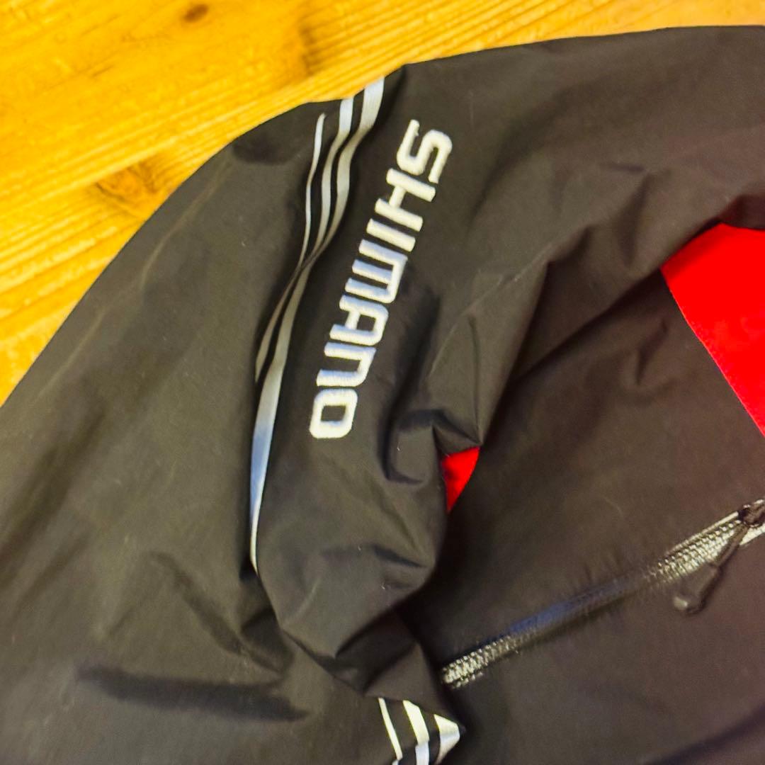 【希少2XL】シマノ NEXUS・DSレインスーツ RA-118N 補修あり美品