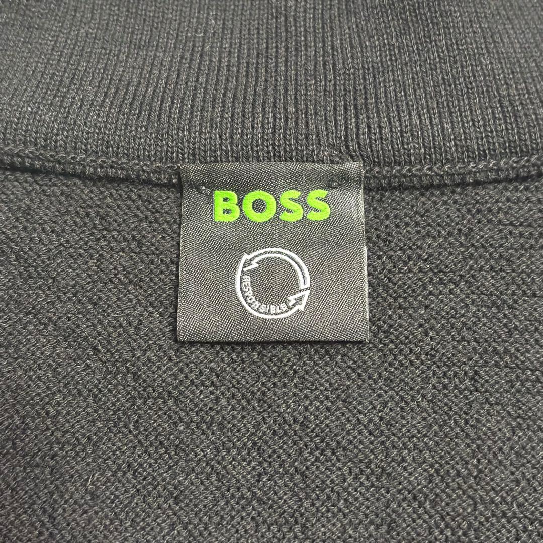 HUGO BOSS ヒューゴボス BOSS ハーフジップニットセーター Mサイズ