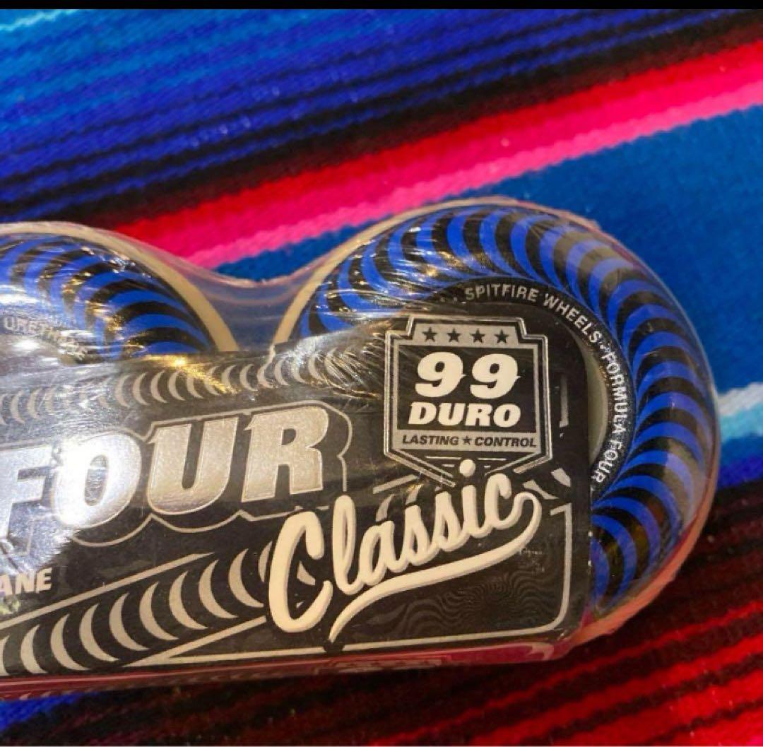 スピットファイヤー ウィール　スケボーCLASSIC BLUE 99D 56mm