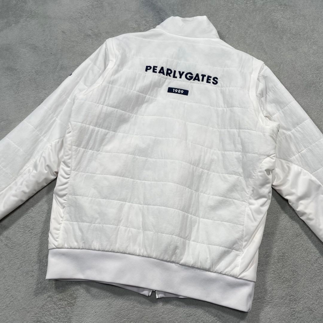 パーリーゲイツ　PERTEX リバーシブルブルゾン　アウター　ホワイト　5