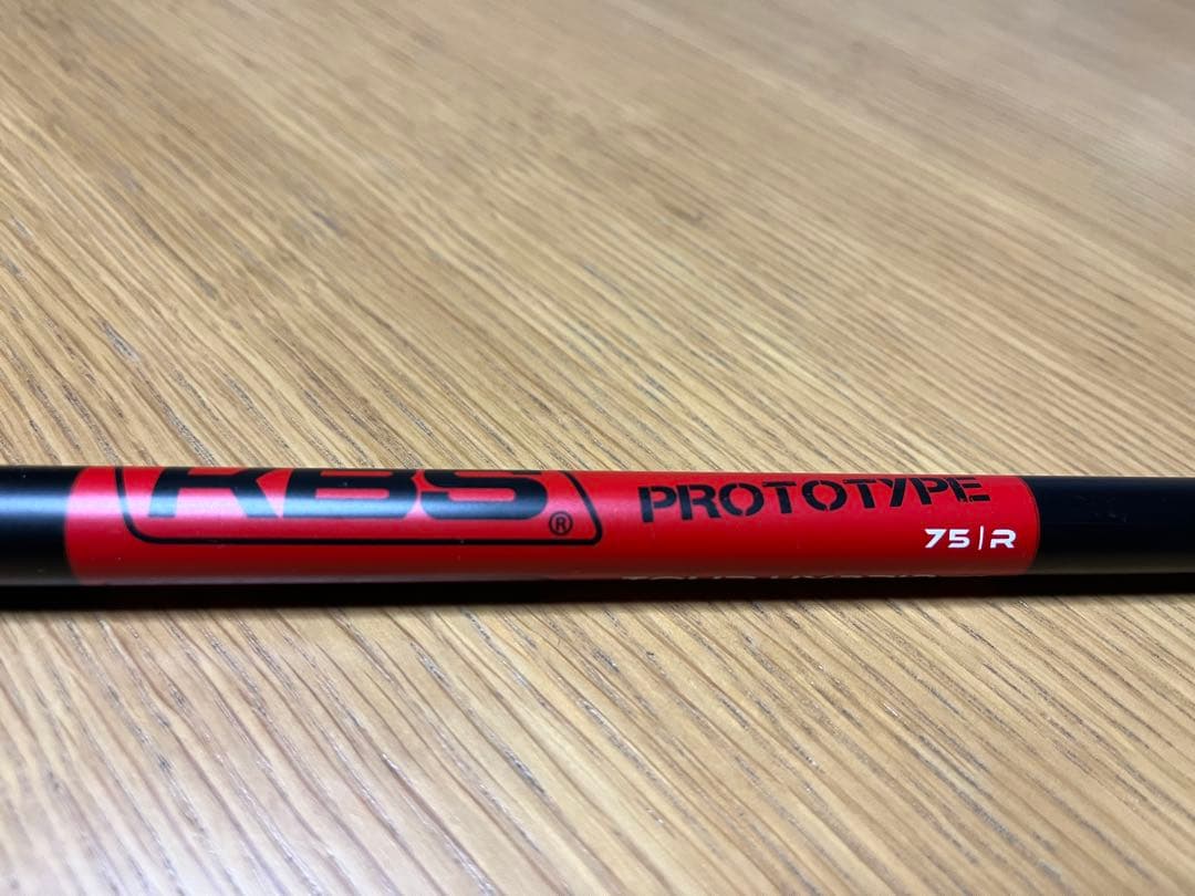 KBS TOUR HYBRID PROTOTYPE 75R タイトリススリーブ付