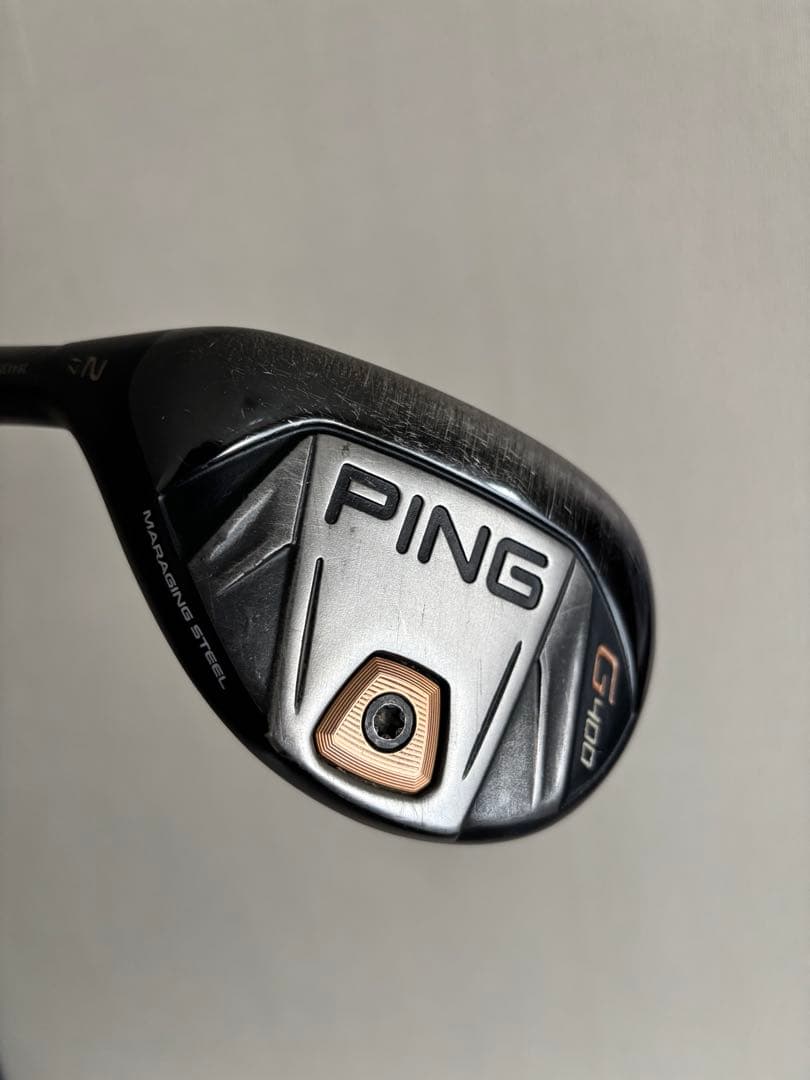 希少レフティ PING G400 UT 2U 17° 4U 22° 2本セット