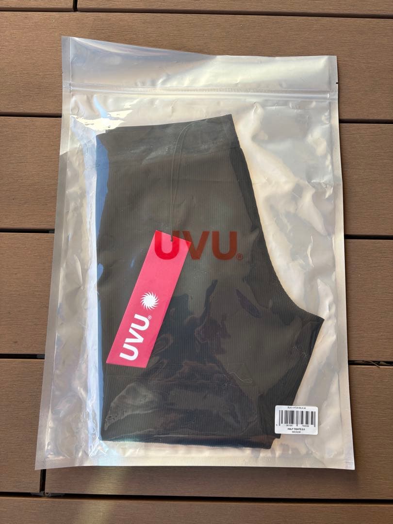 ⁂COCO様用　UVU CLUB ハーフタイツ 2.0 BLACK 黒