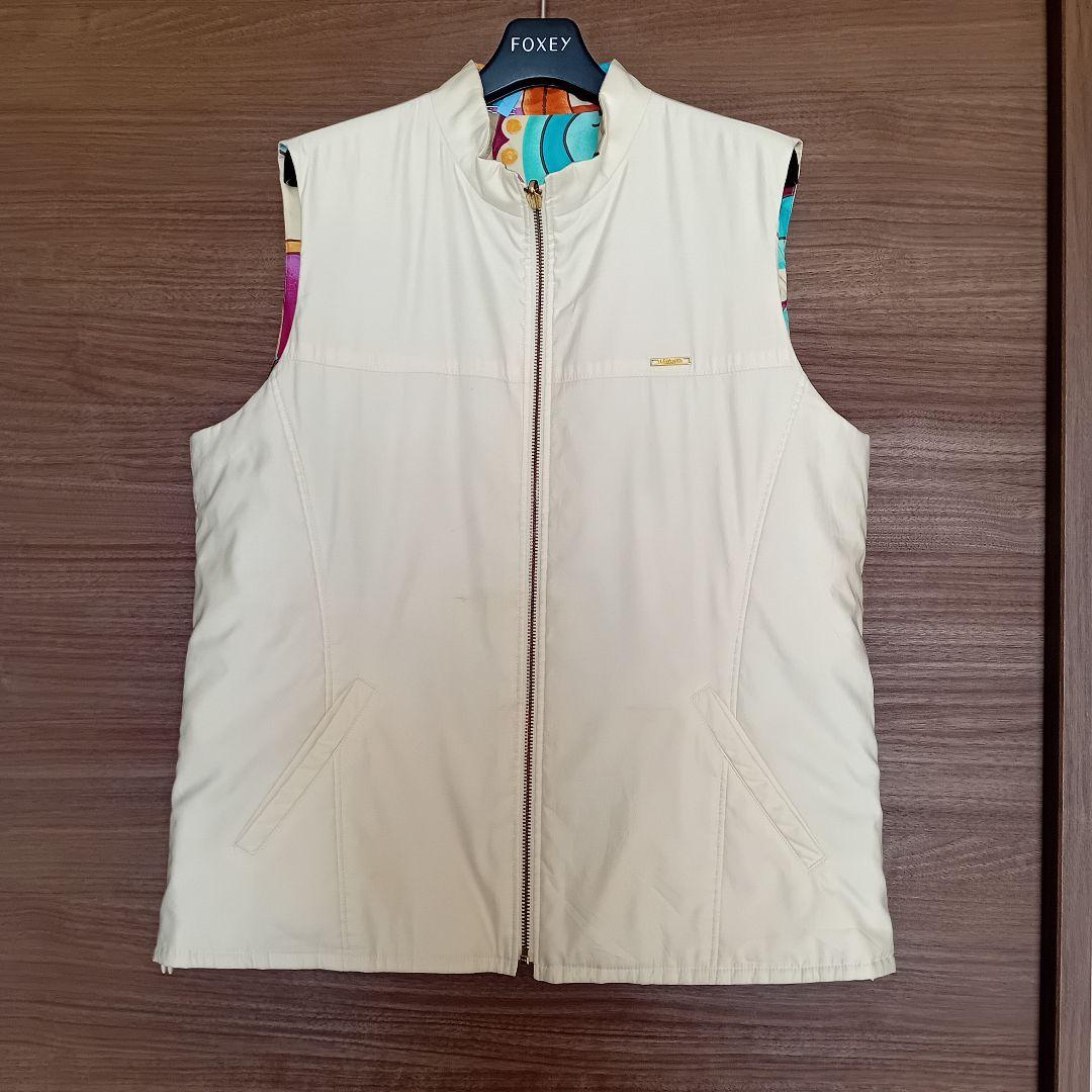 【LEONARD SPORT レオナール】リバーシブルベスト 中綿 42