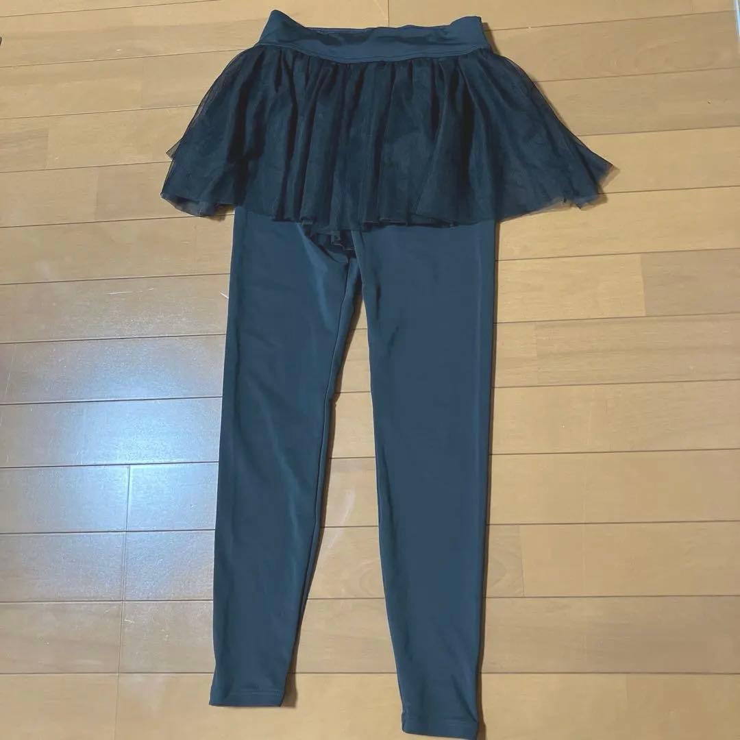 チャコット チュール付　レギンス
