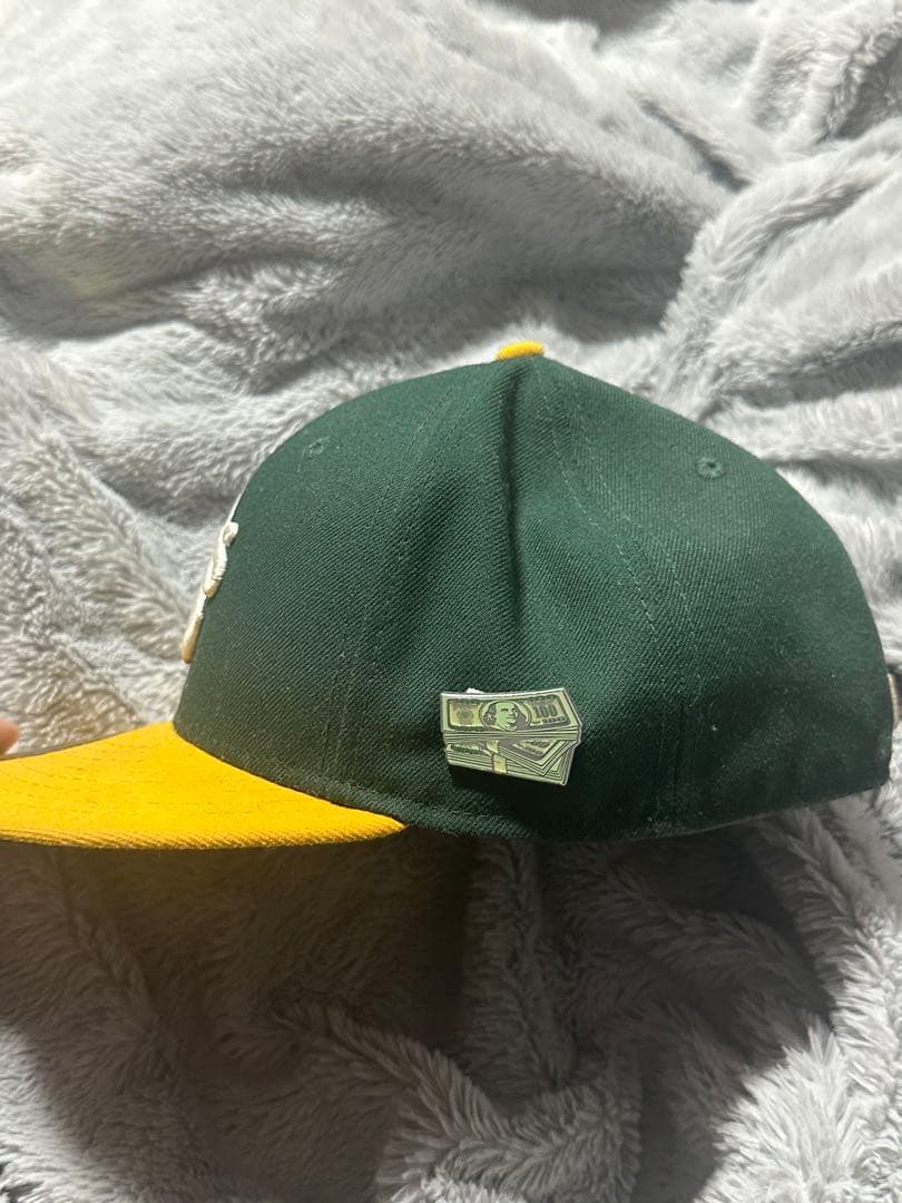 アスレチックス　ニューエラ　59fifty 7と８分の3