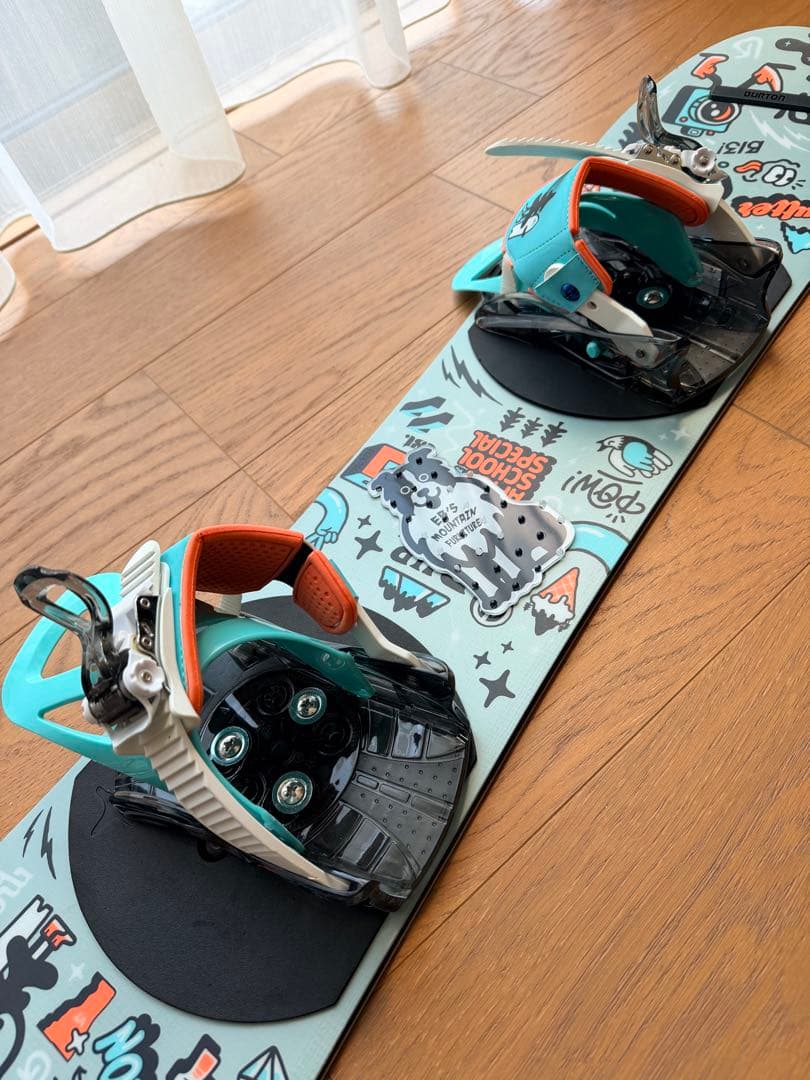Burton スノーボード100cm とブーツセット 19.5cm