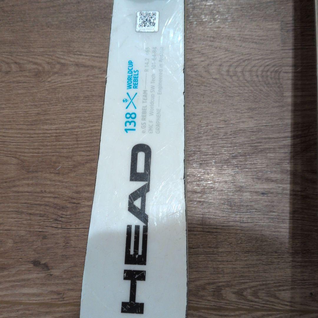 HEAD アルペン　スキー板　ジュニア用　GS 138センチ