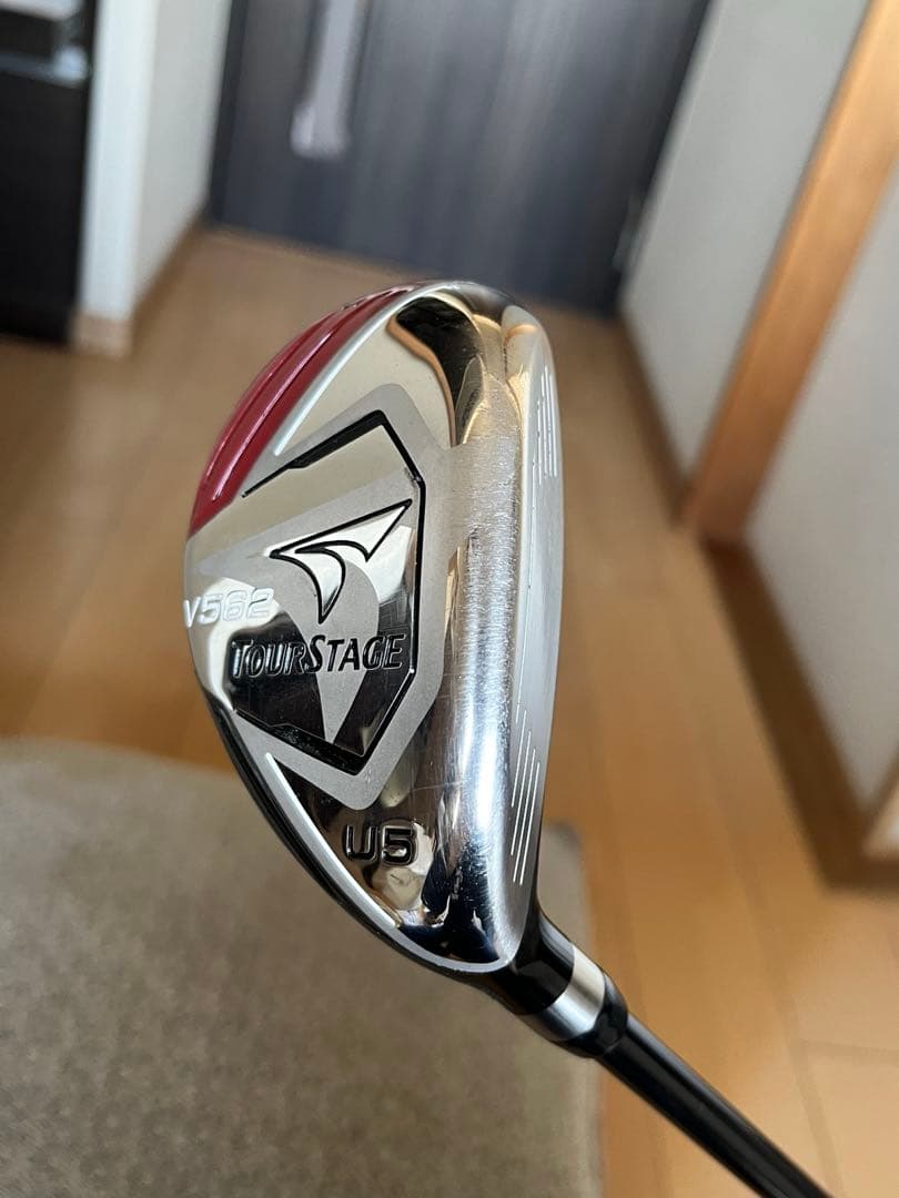 美品ブリヂストン　TOURSTAGE　V562 ユーティリティU5 カーボンR