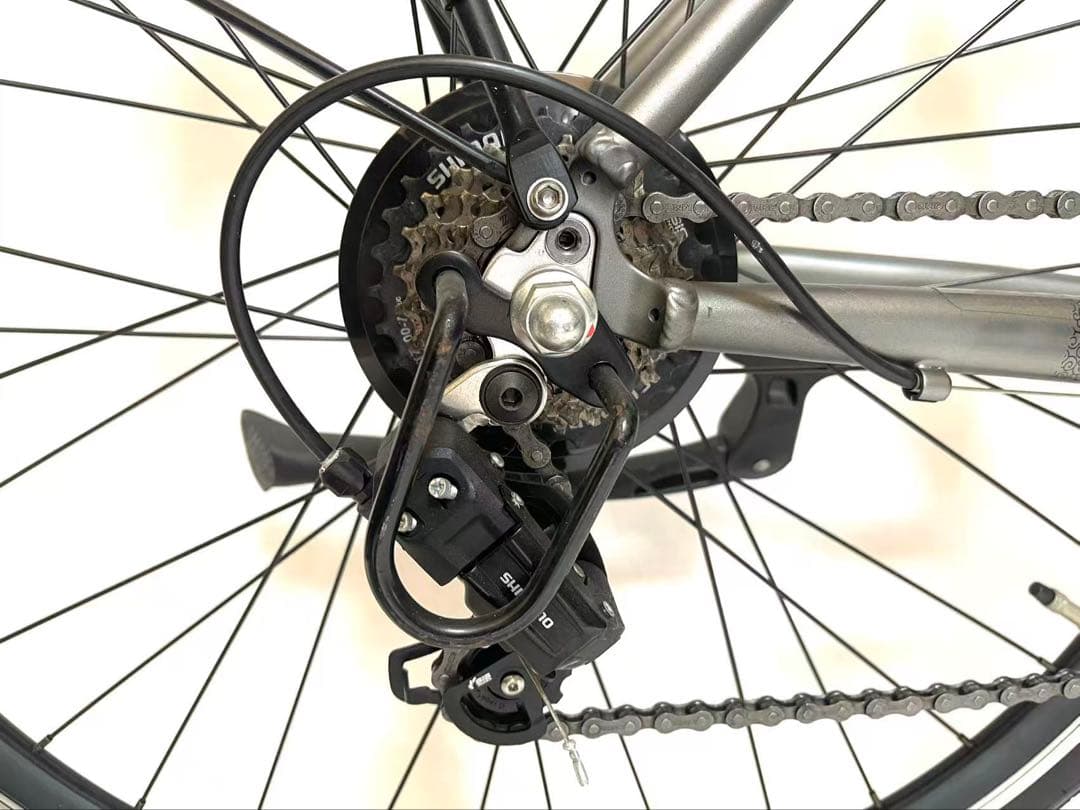 【動作確認済】送料無料 DAITORA 電動アシスト自転車 低走行距離99km