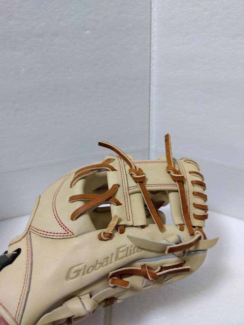 【未使用】ミズノ　グローバルエリート　内野手用　 ブロンド
