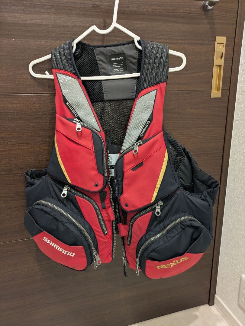 ご*︎様 シマノ VF-120W レッド Mサイズ ネクサス フローティングベス