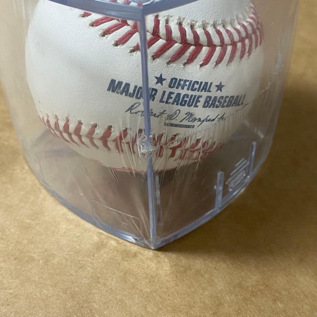 大谷翔平　MVP初受賞記念ボール 2021 ディスプレイケース付ローリングス