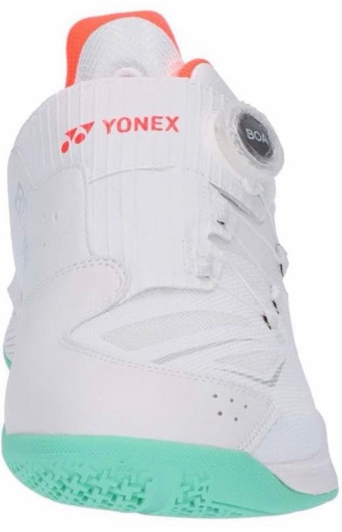 YONEX バドミントンシューズ ダイヤル パワークッション22.5cm 白