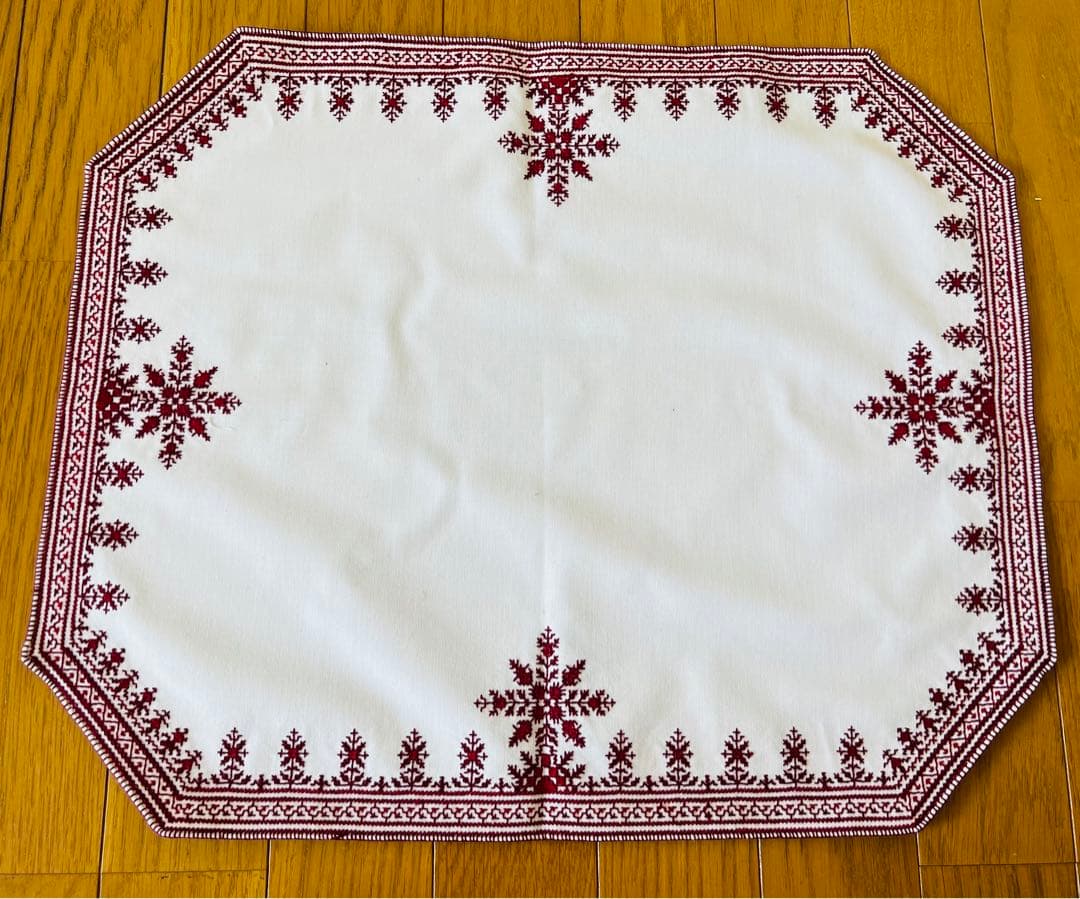 【モロッコ王室御用達】刺繍ランチョンマット＆ポットカバーセット