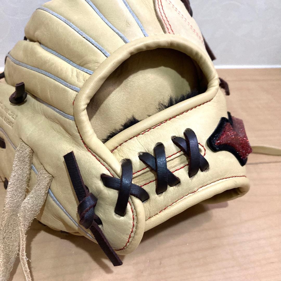 極美品✨Mizuno Will Drive 軟式グローブ クリーム色 少年野球