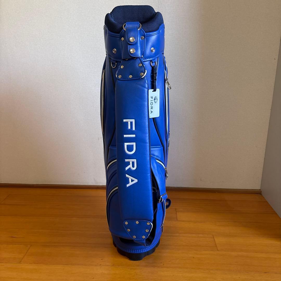 FIDRA フィドラ キャディバッグ ブルー キャスター付 フード無