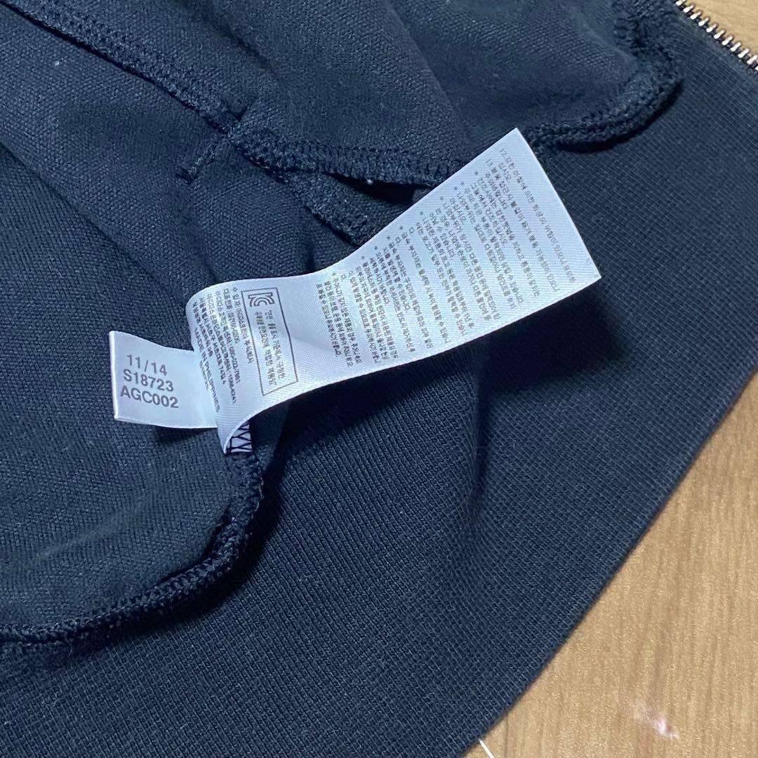 adidasアディダス 03トレフォイルロゴ トラックジャケット 黒　M
