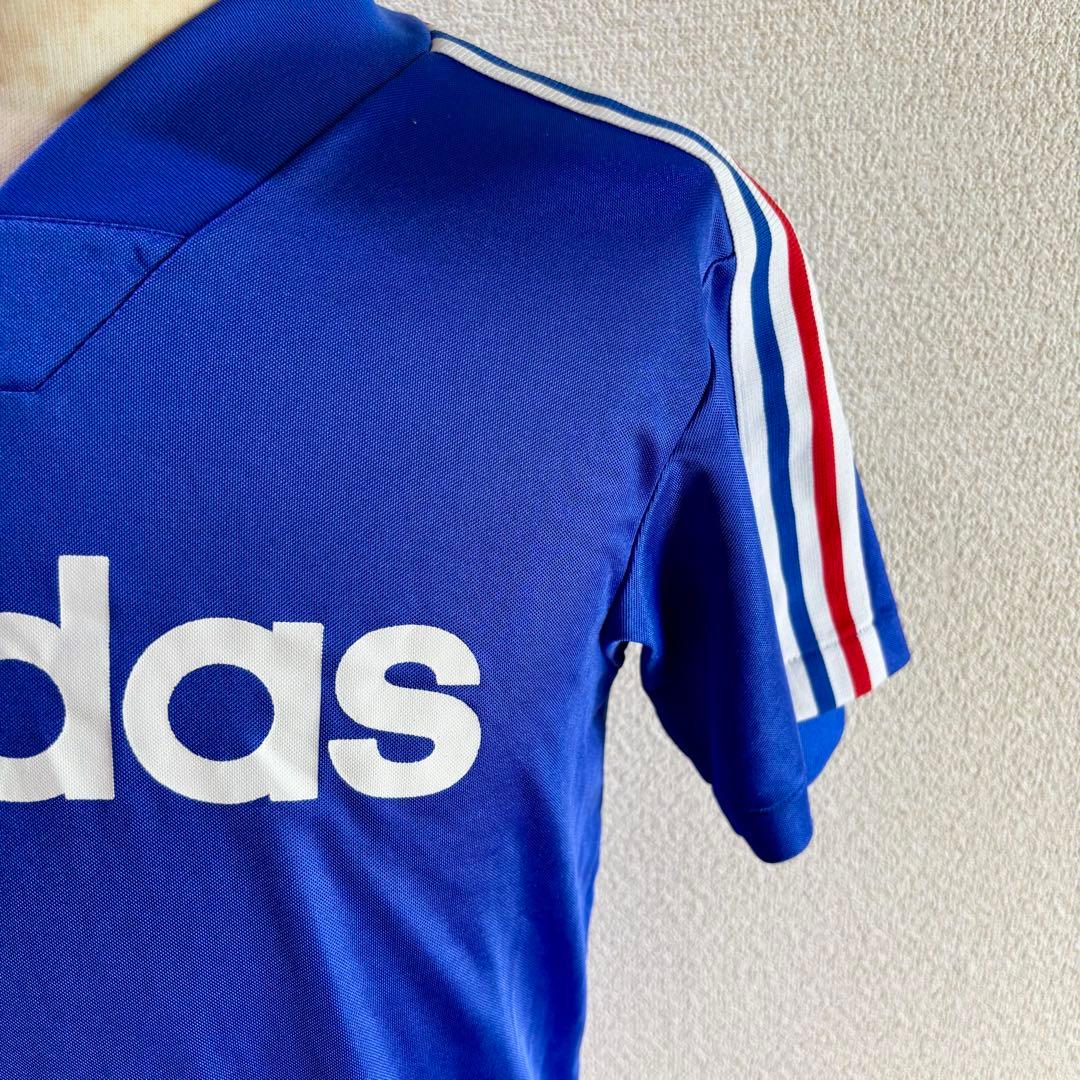 希少 デサント製 80s 90s old adidas アディダス ゲームシャツ