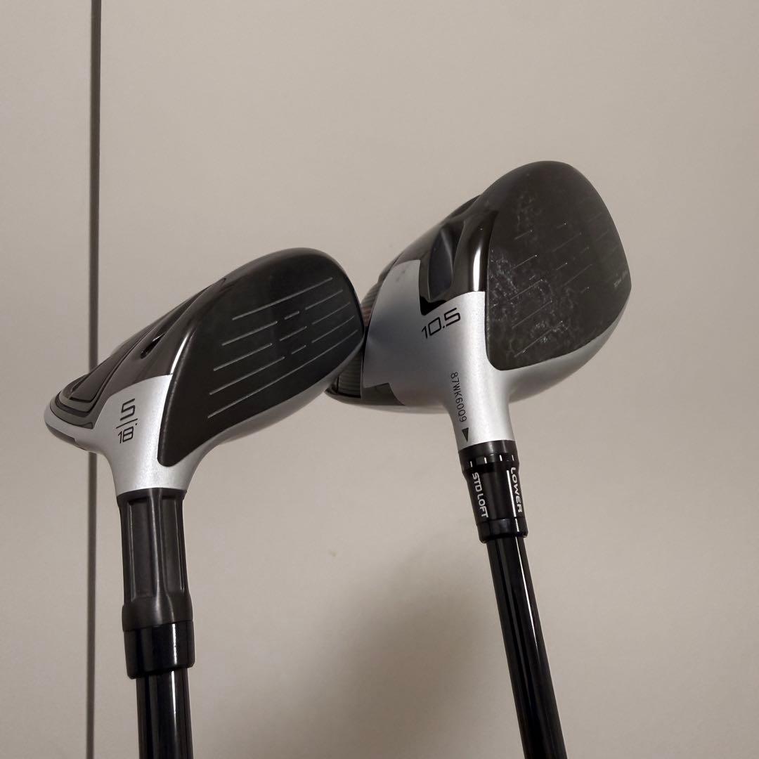 TaylorMade M4 ドライバー フェアウェイウッド 2本セット 1W5W